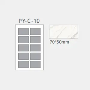 wholesale plastic ceramic/granite/marble/quartz/stone sample book py-c-10