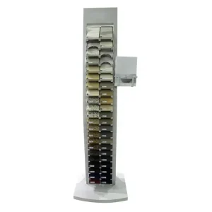 quartz stone display rack,stone display tower