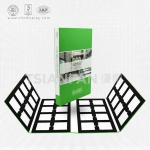 4 pages quartz stone floor paper sample folder-pp-eva-2003