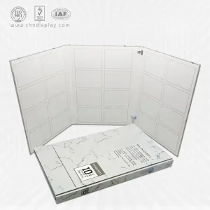 3 pages marble paper sample folder-pp-eva-2006