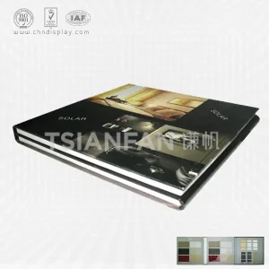 3 pages quartz stone paper sample folder-pp-eva-2032