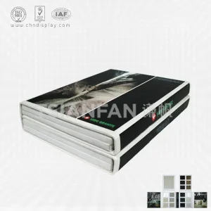 4 pages quartz stone paper sample book-pp-eva-2033