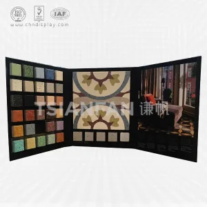 quartz stone color card sample binder-pp-eva-2042