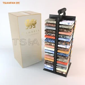 High-end artificial stone countertop display stand counter display stand-SRT016