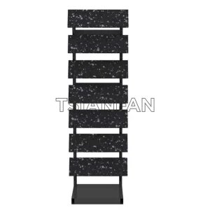 quartz stone flooring samples display rack stone stand st-28