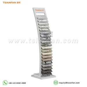 quartz stone trade show sample display stand srl017