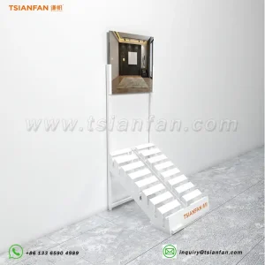 Fine wood floor tile quartz stone display stand-CT2131