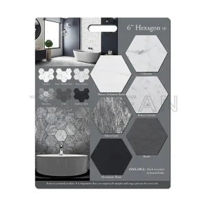 Showroom Design Custom mosaic tile display mdf board PF005-54