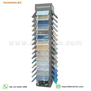 Artificial stone storage services for showroom quartz display racks-SRL909