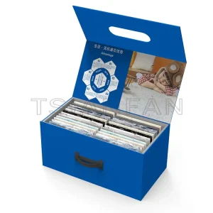 Artificial stone sample display box MDF handle manufacturer