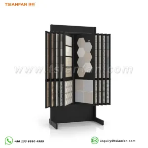 Mosaic tile sample flip display stand exporter free sale