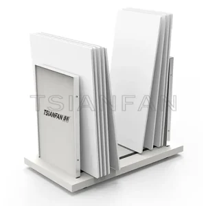 tile showroom display metal board display stand