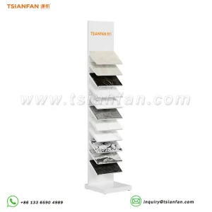 Artificial stone display rack metal display rack for exhibition hall-SRL087