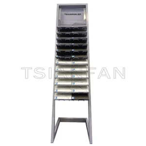 Granite display stand exhibition hall floor display stand stone display