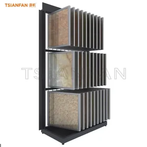 ceramic tiles wing display racks showroom display stand-CF010