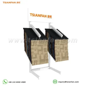 Purchasing high-quality ceramic tile display countertop racks-SRT787