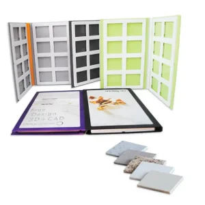 Tile Stone Sample Display Booklet Folder