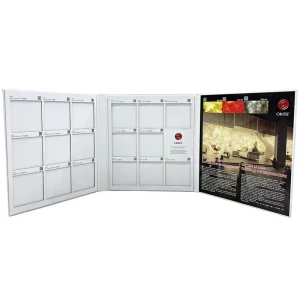 cardboard paper border stone wood sample display books