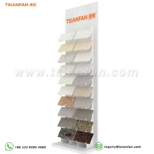 Lightweight stone sample stand for trade show booths-SRL097