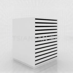custom wood+metal type ceramic tile display stand,drawer style-cc2002
