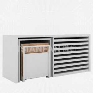 ceramic tile stone table display rack-cc2035