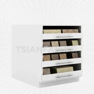 four layers ceramic tile cabinet display rack-cc2051