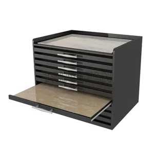 single Wood flooring wall panel display stand monitor deposit cabinet cc902