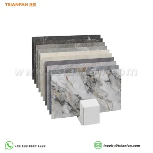 simple porcelain tile display rack waterfall tile display rack-CE061