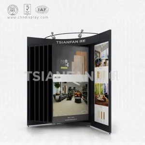 ceramic tile sample store display stand,page turning type-cf2014