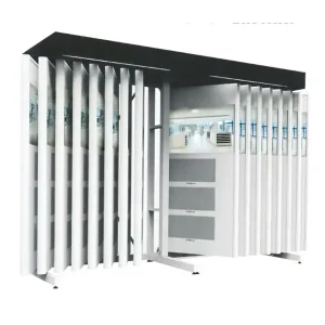 customize metal book display rack for showroom display system cf201