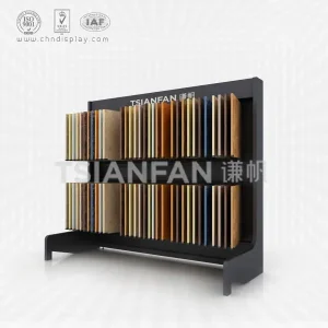 double ceramic tile display cabinet, mdf material-cf2020