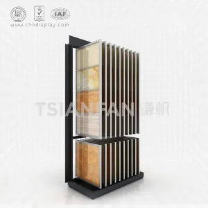 double ceramic tile simple display rack,book displays-cf2021