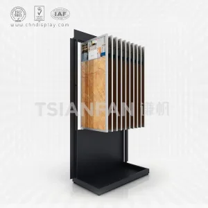 600*1200mm double ceramic tile simple display rack,book displays-cf2023