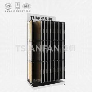 turning ceramic tile stone display stand-cf2073