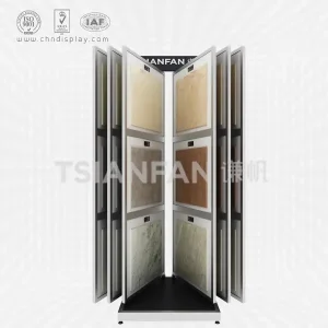turning ceramic tile stone display-cf2076