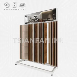 white turning page ceramic tile stone display-cf2077