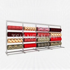 carpet store display stand,rolling carpet rack-cj2005