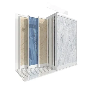 upright type ceramic tile board display shelf supplier cn cd102