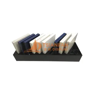 quartz stone marble stone countertop display stand-crt001