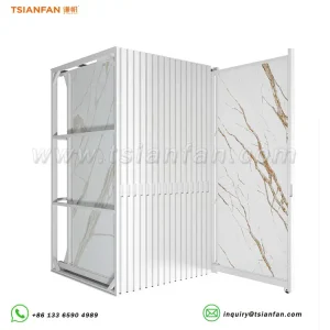 porcelain tiles push-pull display stands-CT011