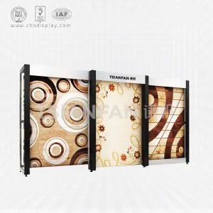 wall tiles metal frame display,pull-out display-ct2010
