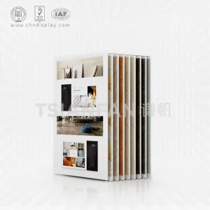 ceramic tile showroom display cabinets,diagonal pull out style-ct2014