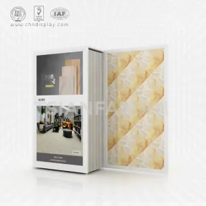 custom pull out the style of ceramic tile sample display stand-ct2037