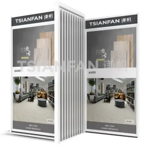 affordable porcelain tiles push-pull display stand-CT2131