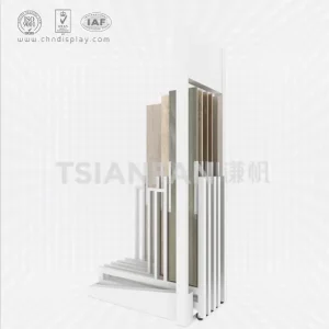 push-pull ceramic tile display rack-ct2164