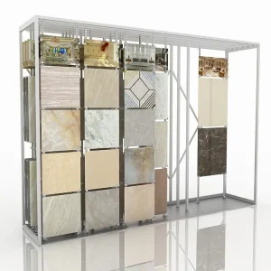hot selling tile iron frame composed of large multi-row display ct923