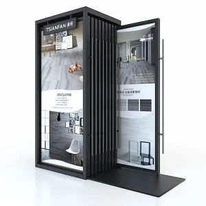 two frame ceramic tile display stand-ct2217