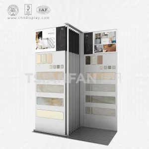 two frame ceramic tile display rack-ct2218