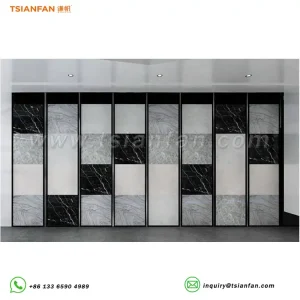 custom showroom ceramic sliding tile display stand-ct612