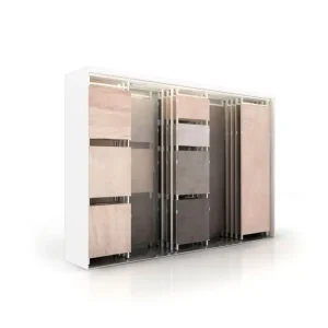 sliding ceramic tile display combination display rack